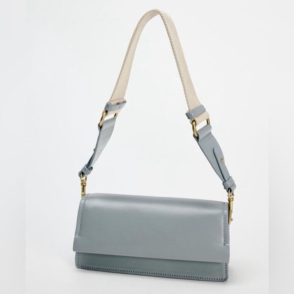 ZARA MINI CROSSBODY 2 STRAPS - Picture 7 of 11